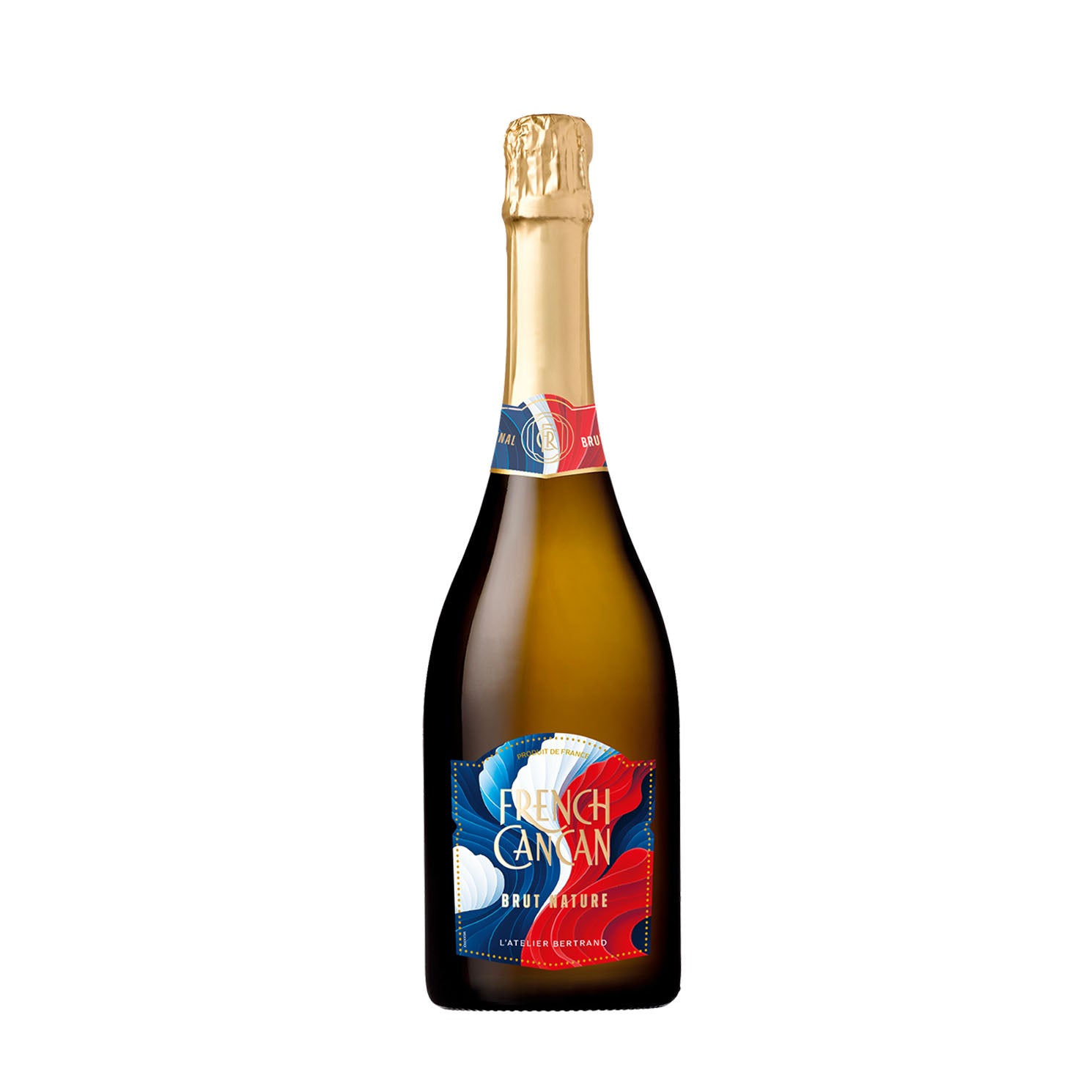 French Cancan Brut Tricolour 75cl organic Vin de France