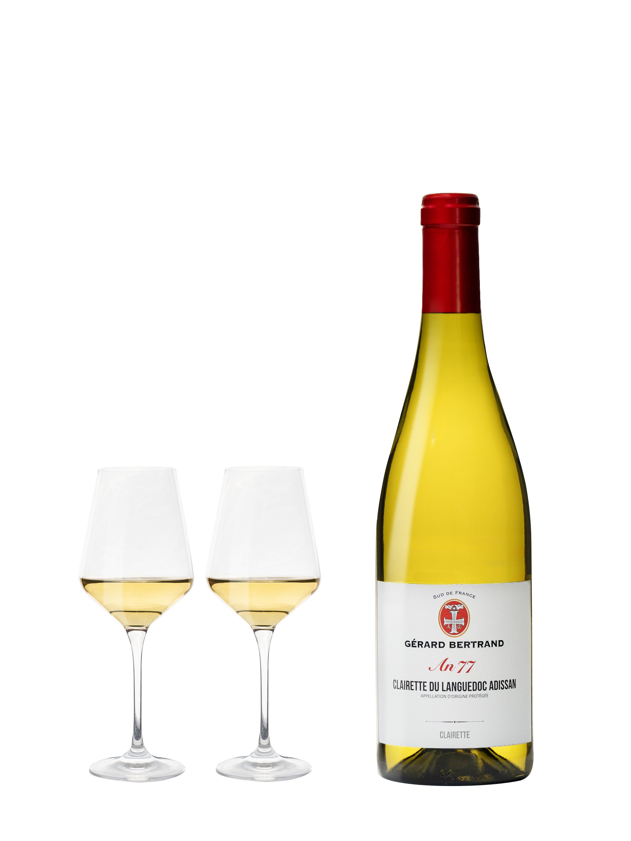 Heritage An 77 Clairette du Languedoc 2021 Lot de 6 Bouteilles 75cl - Gérard Bertrand