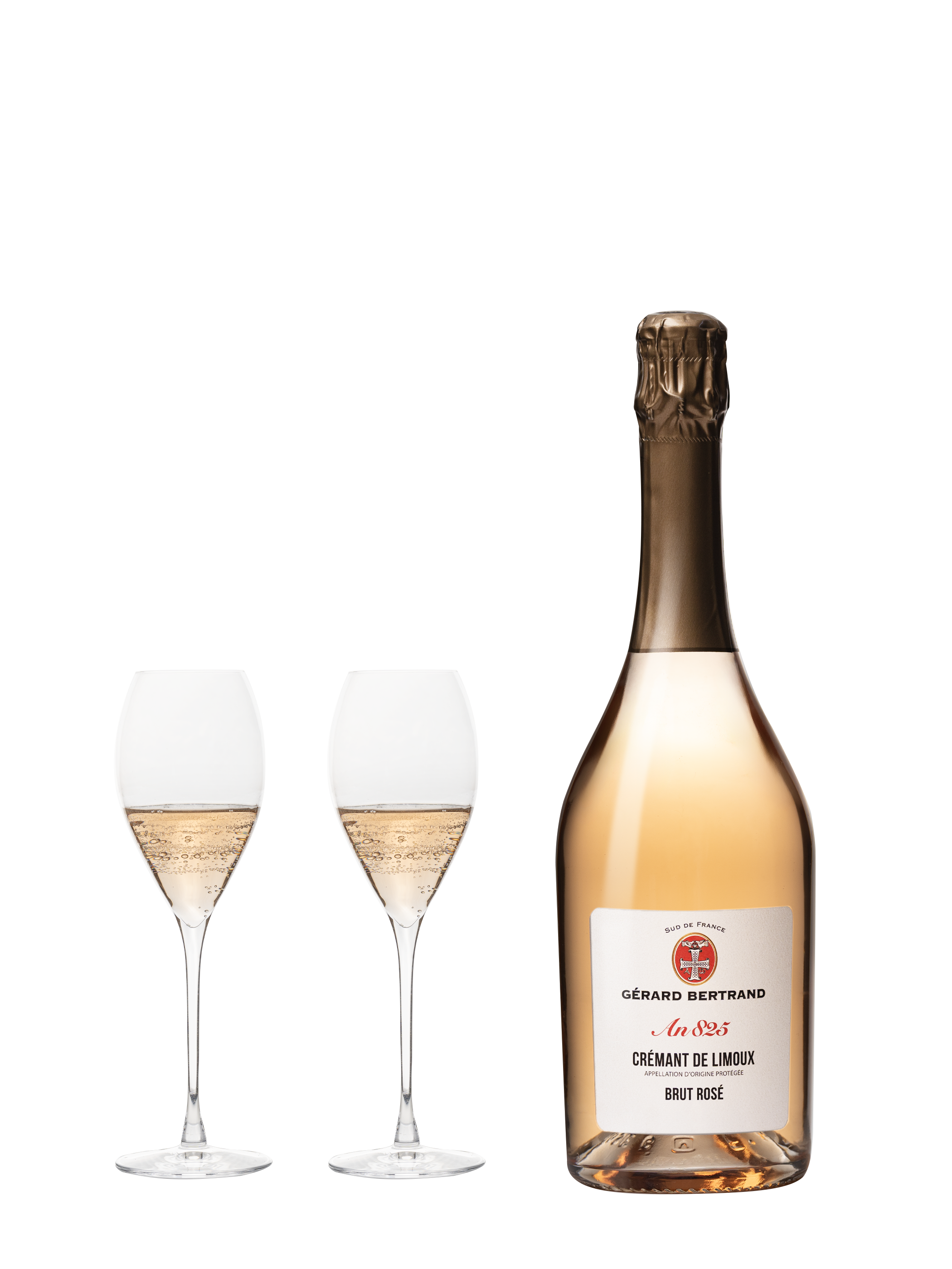 Heritage An 825 Crémant de Limoux Brut rosé 2022 75cl - Gérard Bertrand