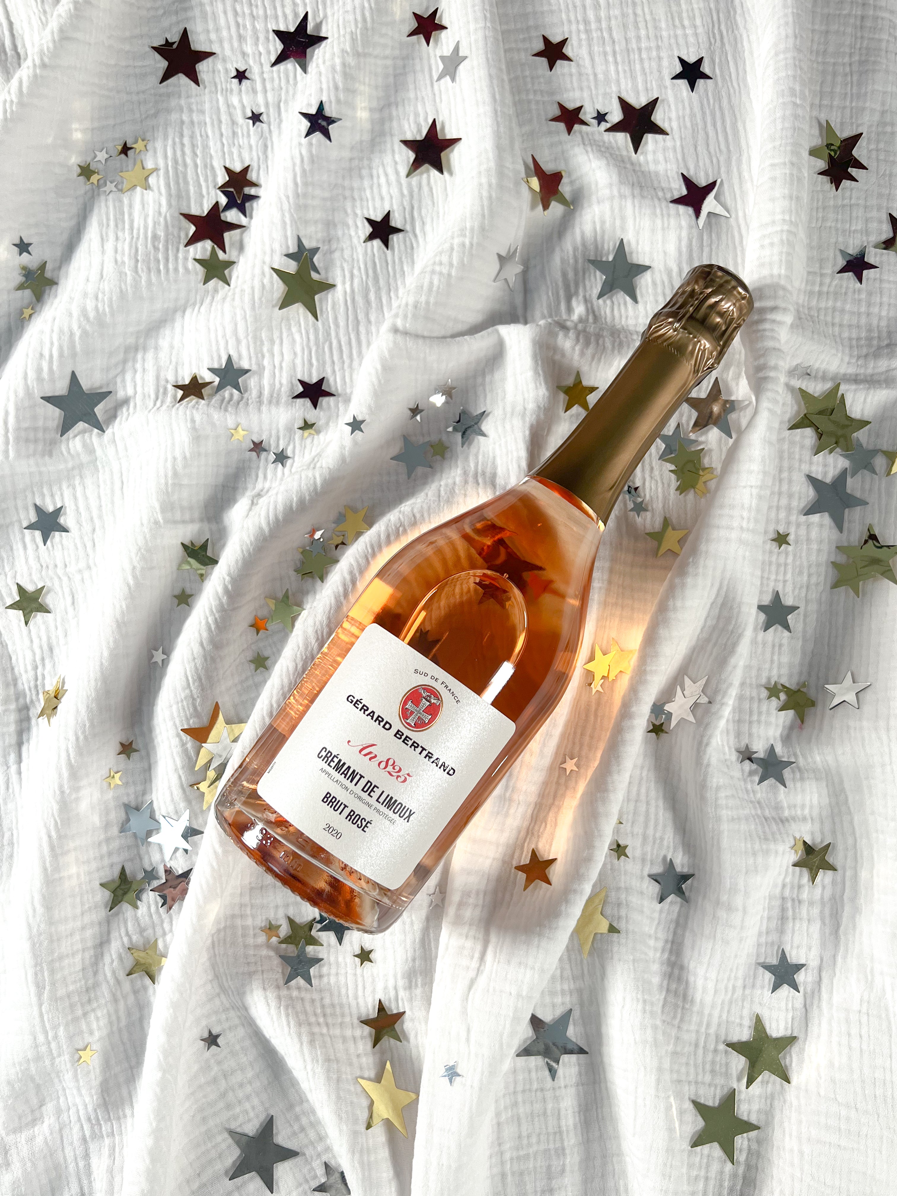 Heritage An 825 Crémant de Limoux Brut rosé 2022 75cl - Gérard Bertrand