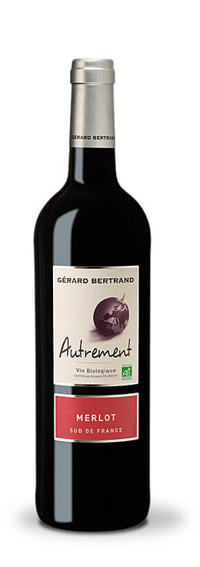 Autrement Merlot organic red wine – Gérard Bertrand