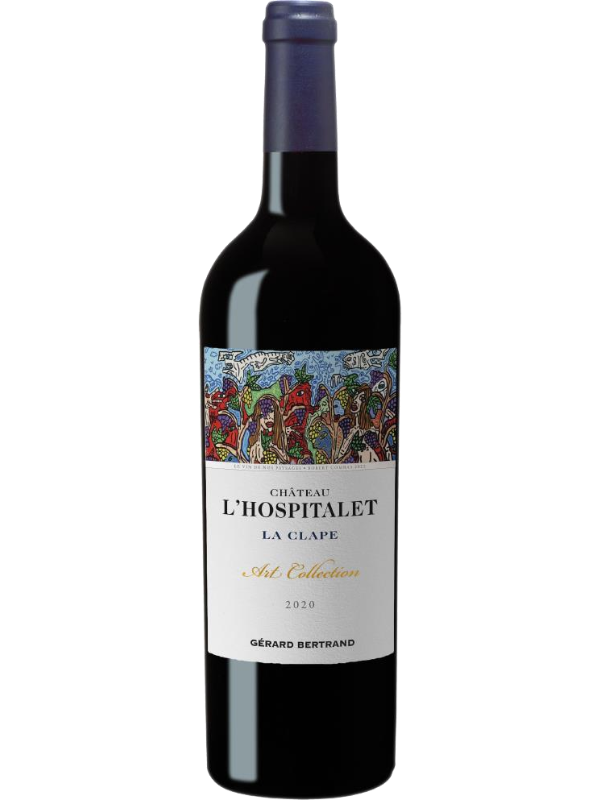 CHÂTEAU L’HOSPITALET ART COLLECTION 75cl 2020 - « LE VIN DE NOS PAYSAGES » ROBERT COMBAS - Gérard Bertrand