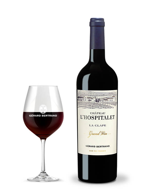 Château l'Hospitalet Grand Vin red wine, AOP La Clape
