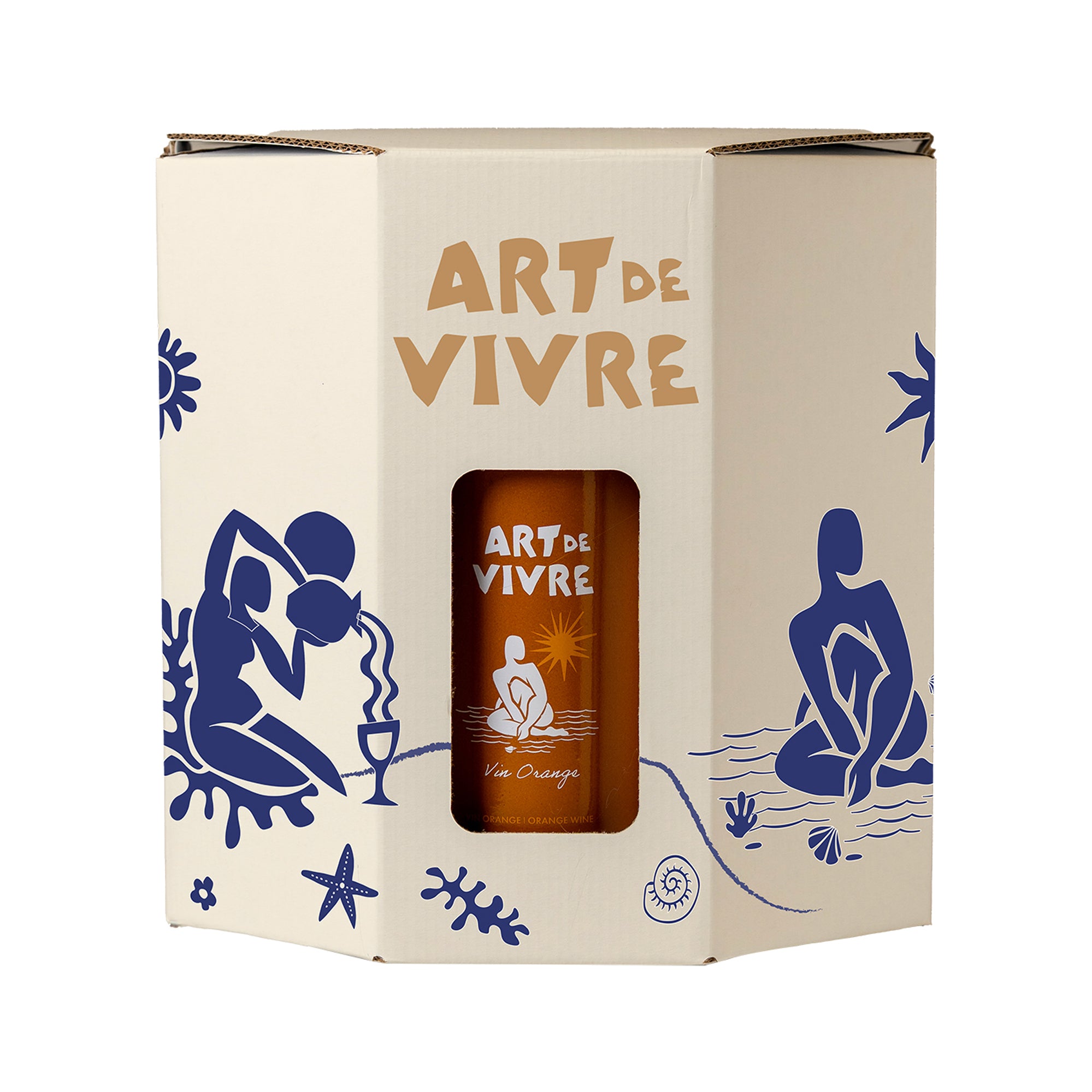 Coffret Art de Vivre 4 bouteilles et son livre de recettes méditerranéenes - Gérard Bertrand