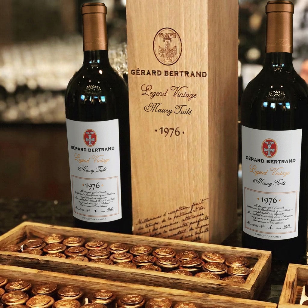 Legend Vintage Naturally Sweet Wines AOP Maury 1976 – 75cl with wooden case
