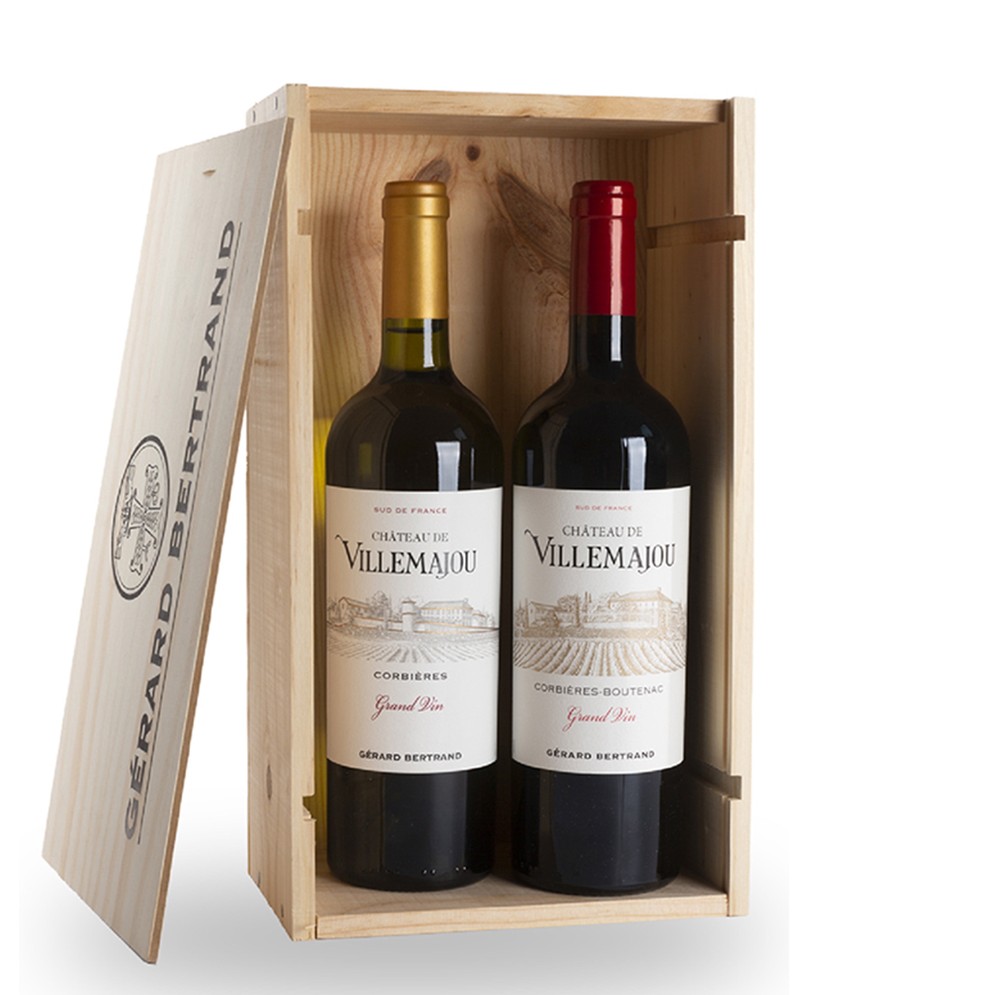 Coffret Château de Villemajou Grand Vin - Gérard Bertrand