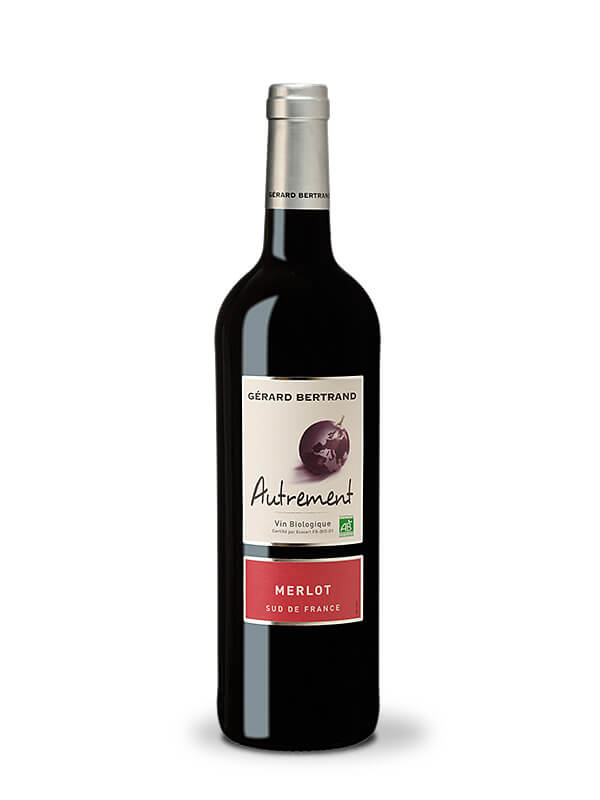 Autrement Merlot 2022 vin rouge bio demi bouteille 37,5cl - Gérard Bertrand