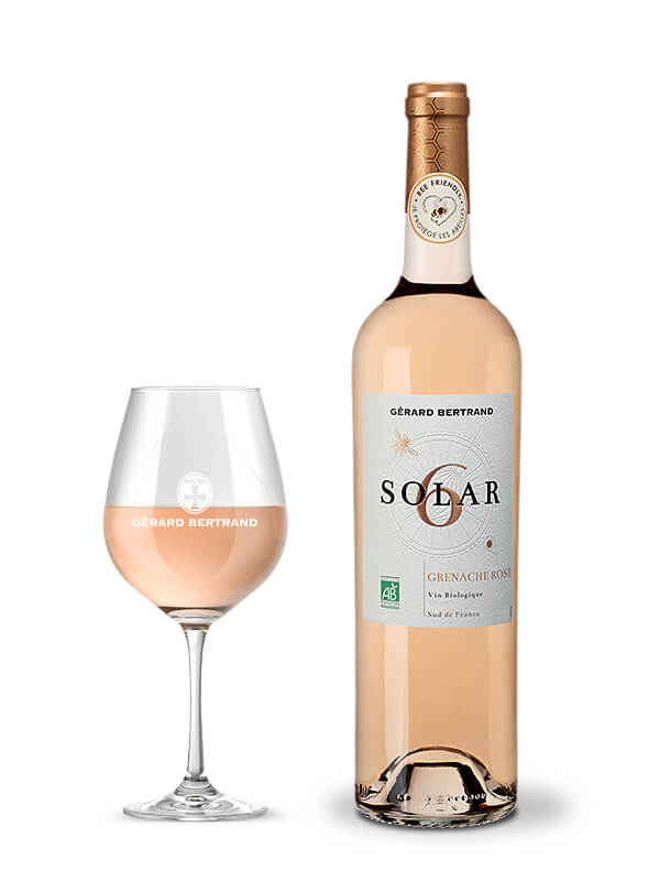 Solar6 Grenache vin rosé bio beefriendly 2024 75cl - Gérard Bertrand