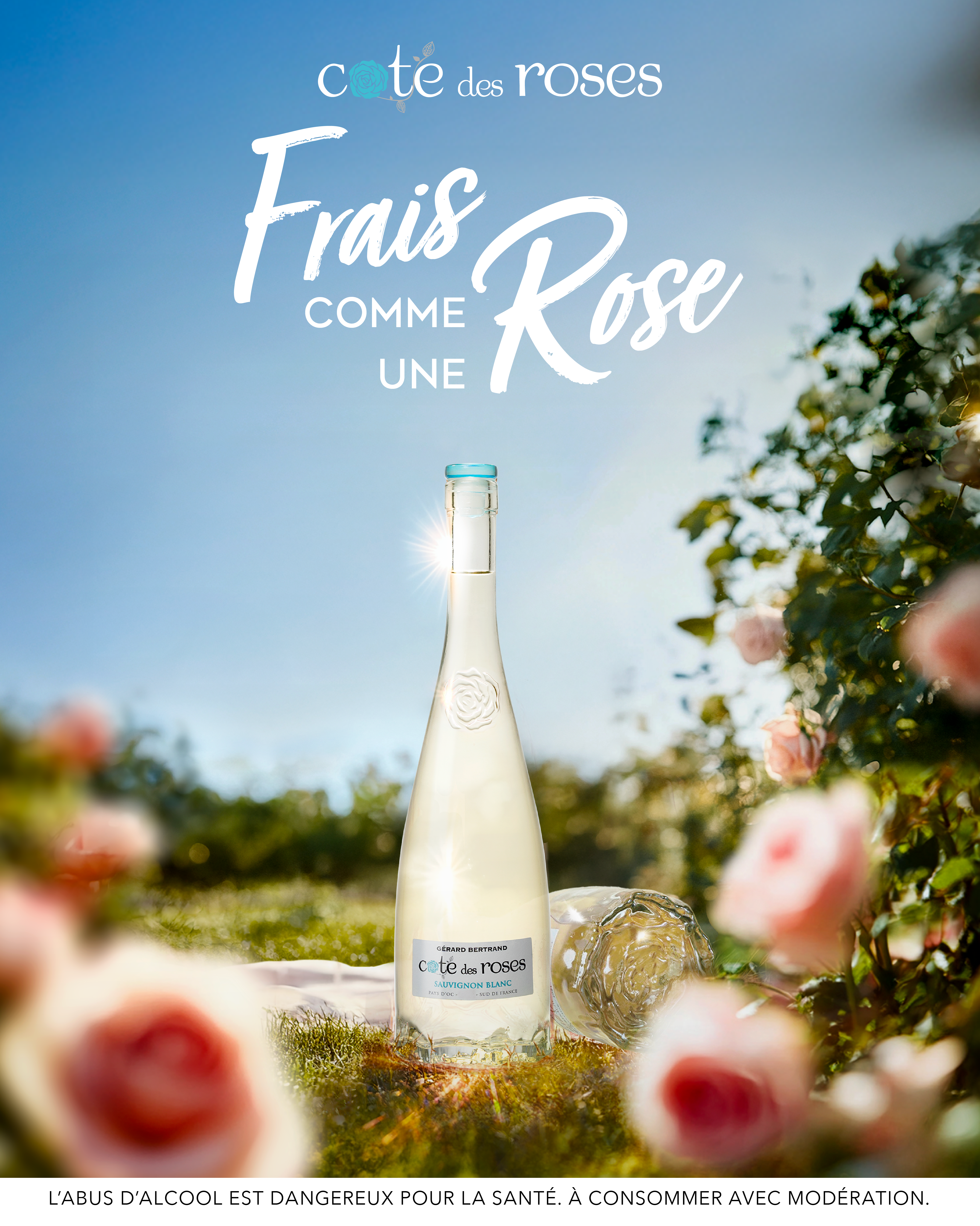 Cote des Roses Sauvignon Blanc 2024 75cl vin blanc - Gérard Bertrand 