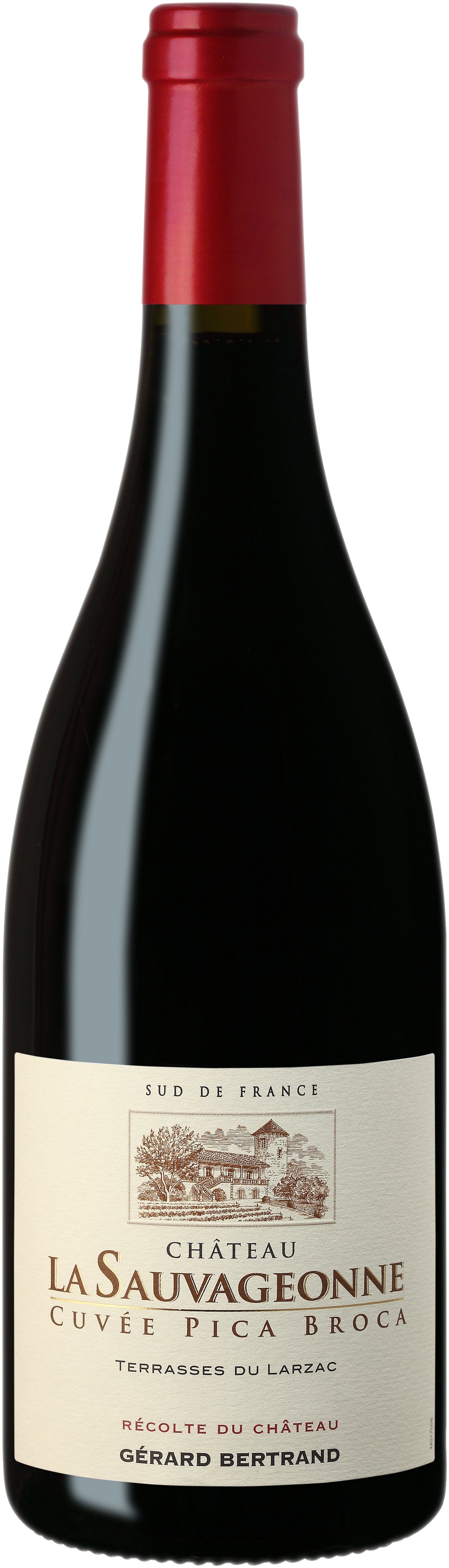Château la Sauvageonne Pica Broca AOP Terrasses du Larzac 2023 75cl red wine