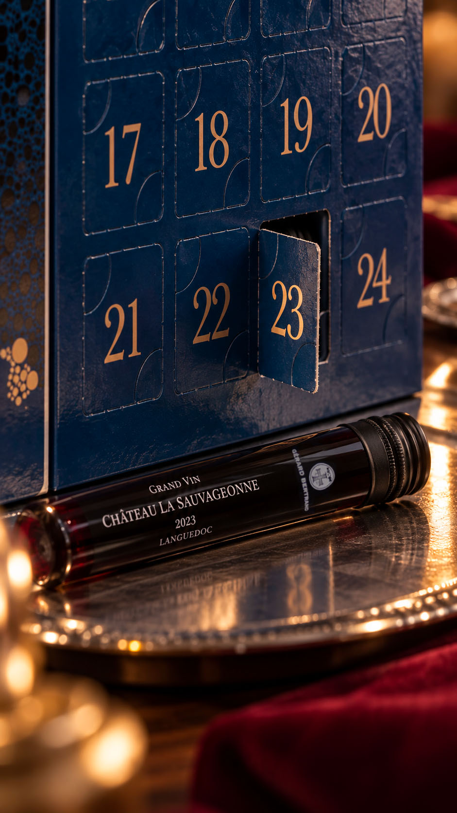 Gérard Bertrand prestige wines Advent calendar, 24 cuvées – 2026 edition - Gérard Bertrand 