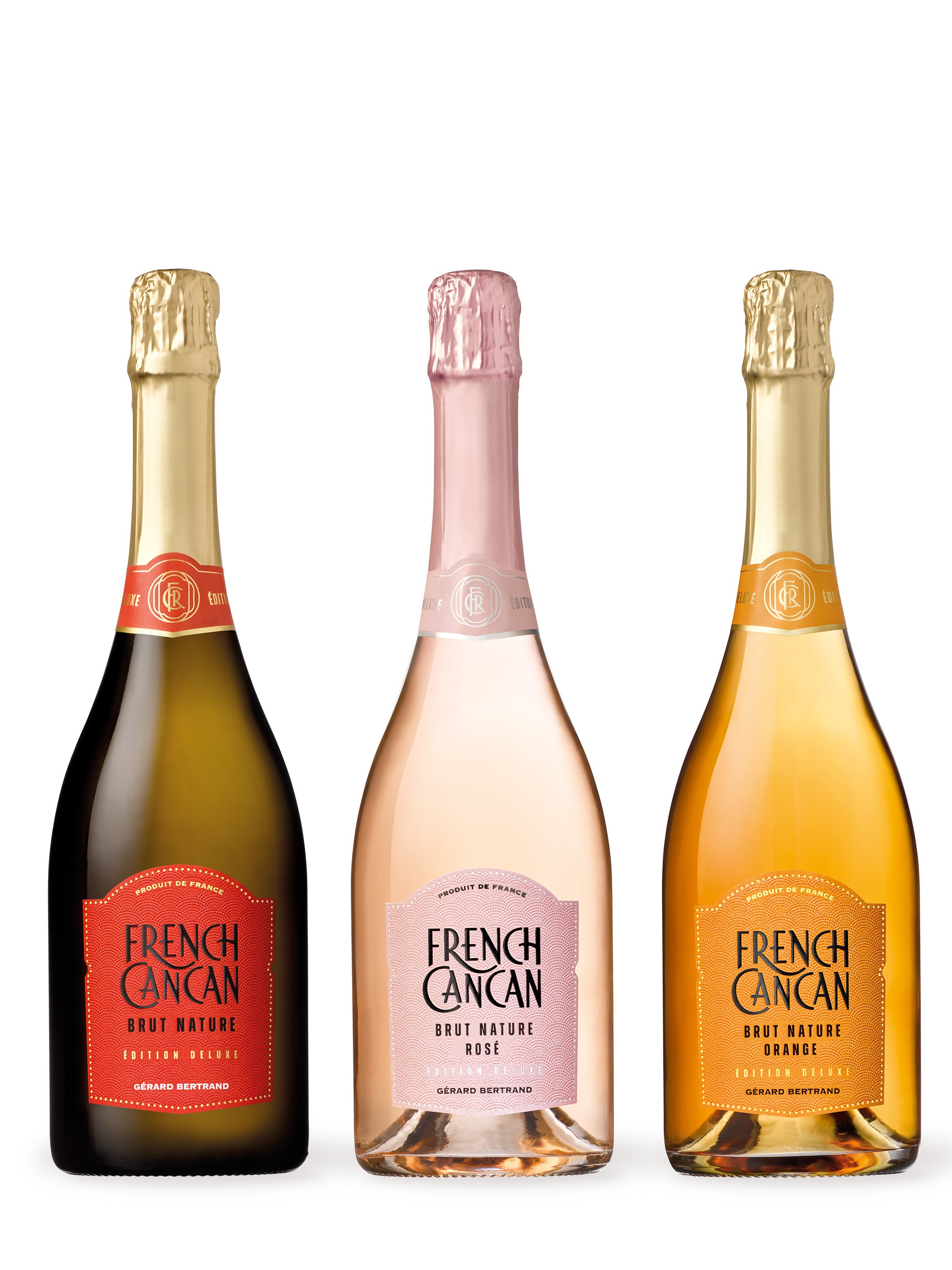 French Cancan Brut Orange Bio 2023 Lot of 6 Bottles 75cl