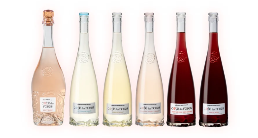 Esprit de Cote des Roses Brut rosé sparkling wine Lot of 6 bottles 75cl - Gérard Bertrand 